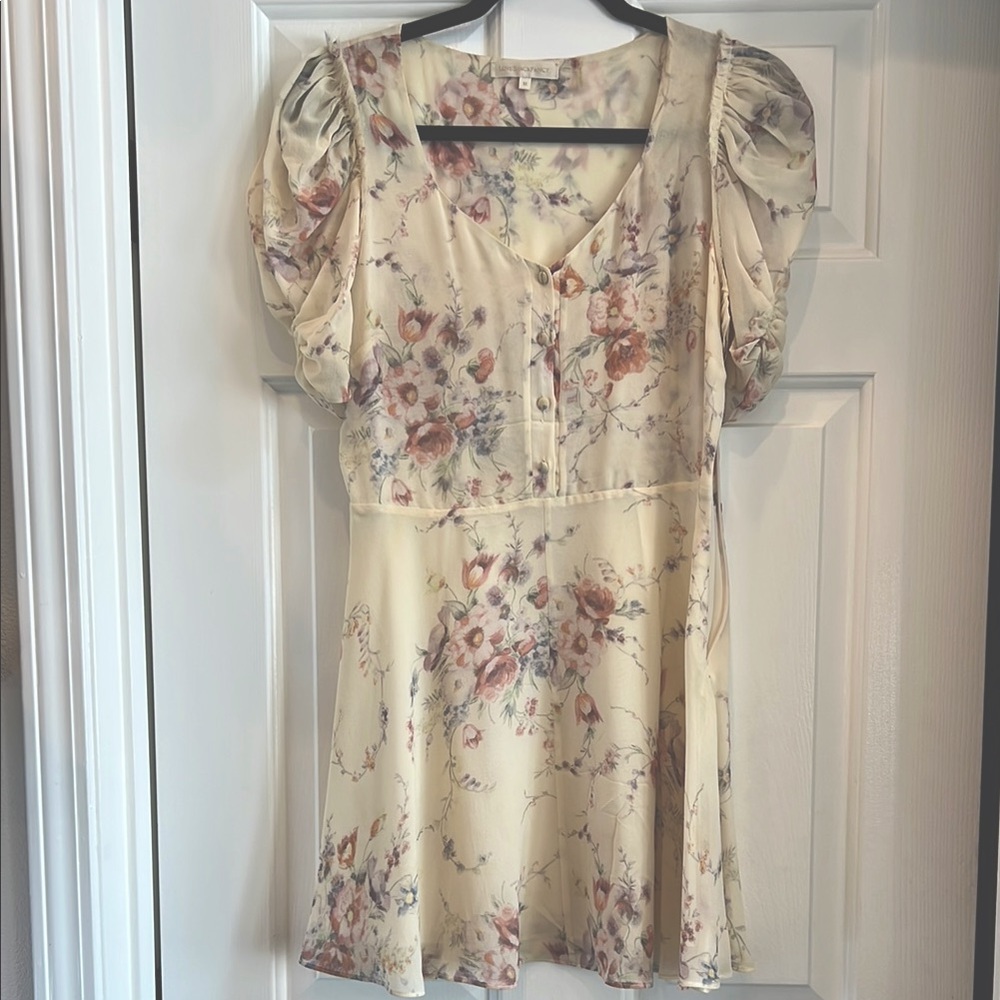 LoveShackFancy floral dress
